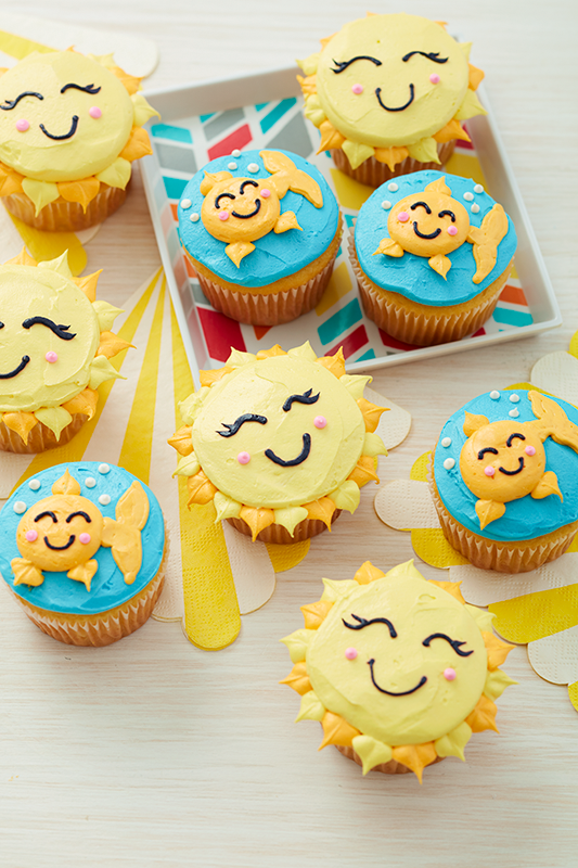 Kids Camp cupcakes