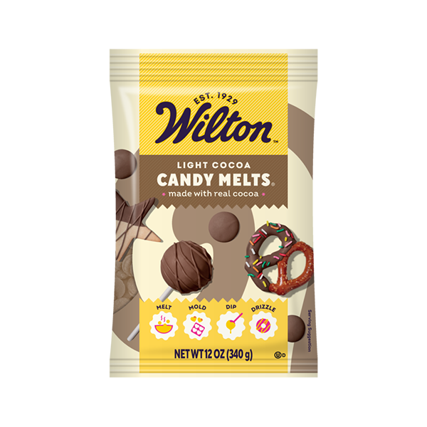 Light Cocoa Candy Melts Candy, 12 oz.