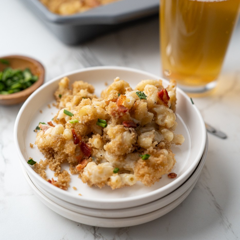 Beer & Bacon Mac & Cheese