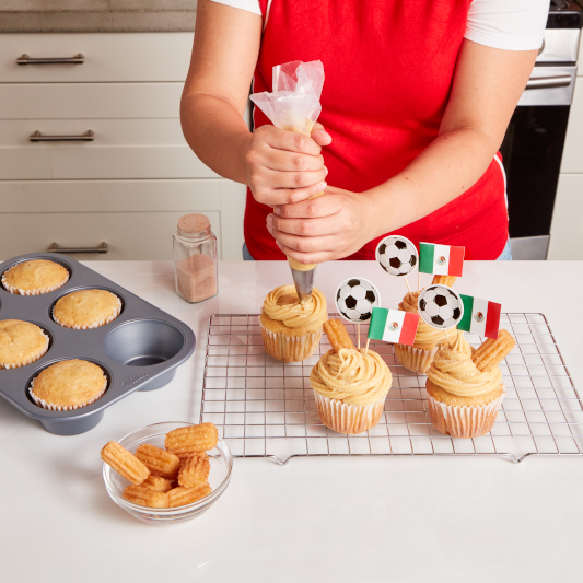 Churro Cupcakes