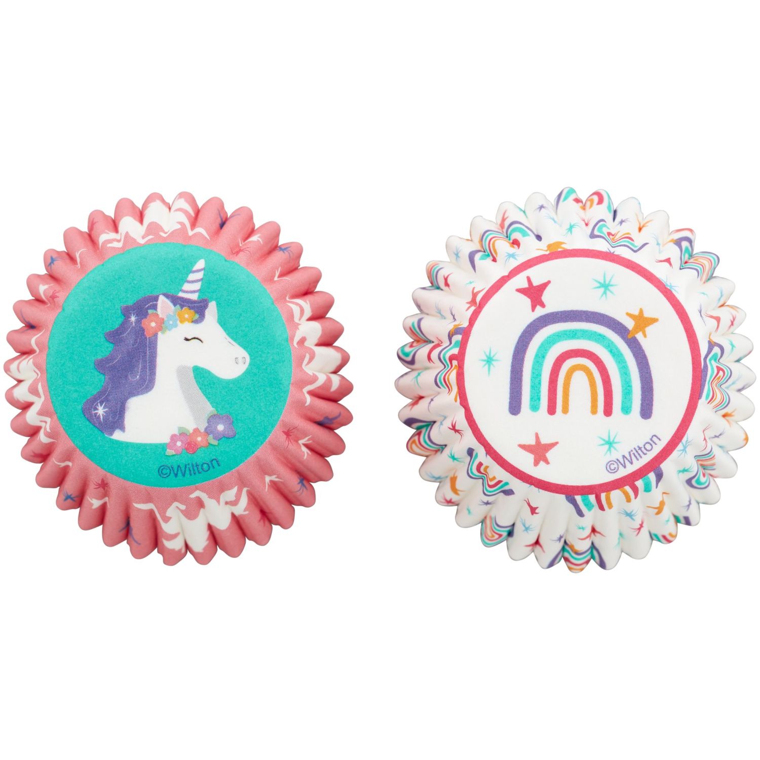 Jumbo Rainbow Dots Cupcake Liner, 20 Pack – Lorraines Cake & Candy Supplies