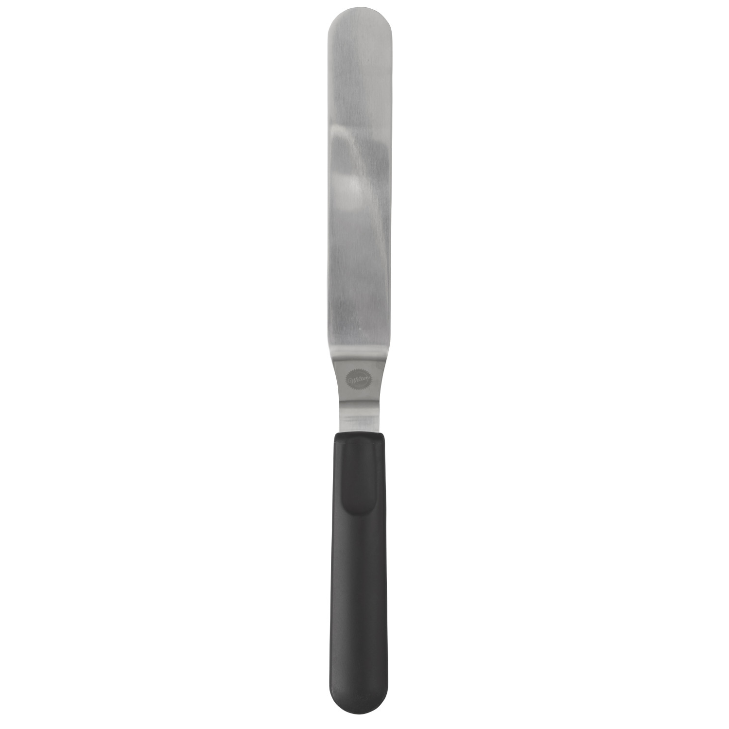 Angled Icing Spatula with Black Handle, 9-Inch - Wilton