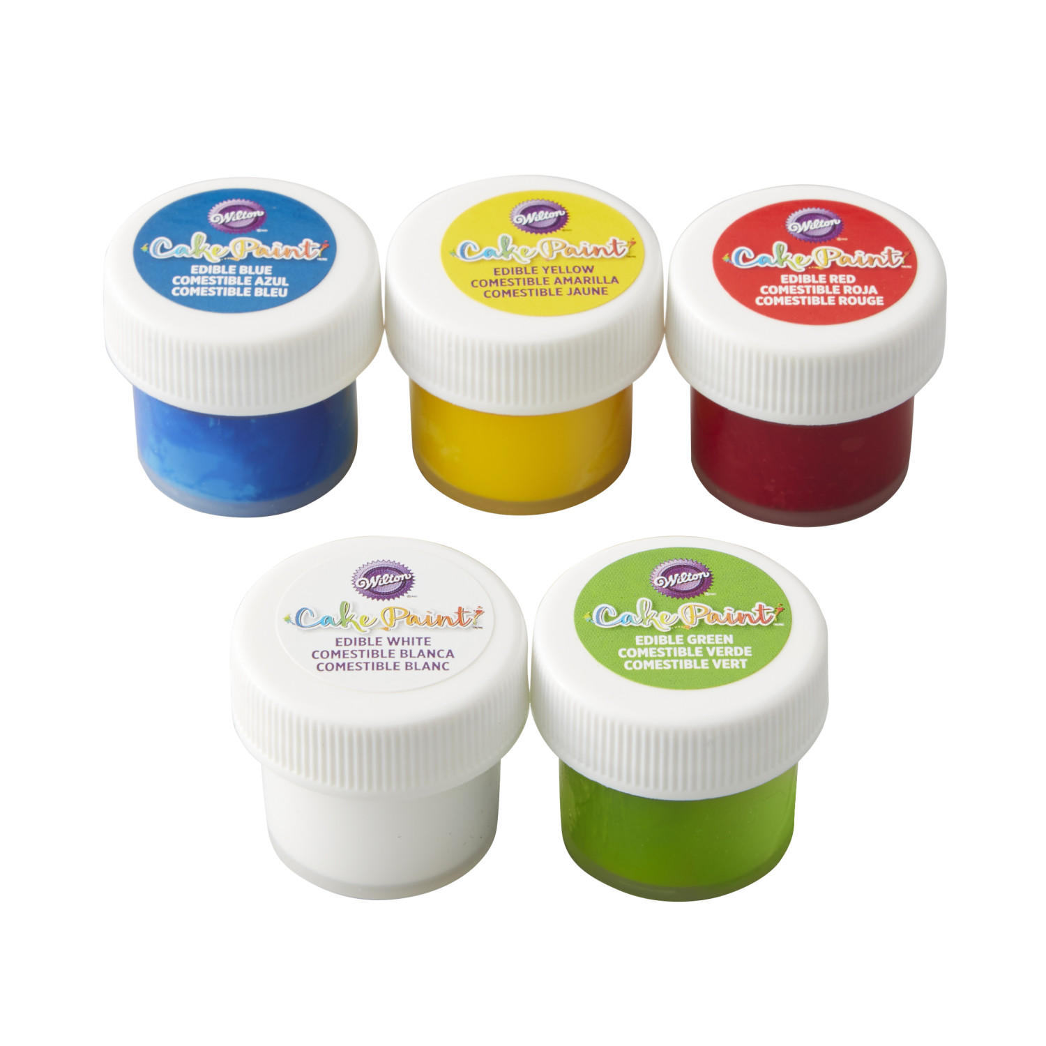 Wilton Assorted Icing Colors - 12 count, 0.5 oz jars