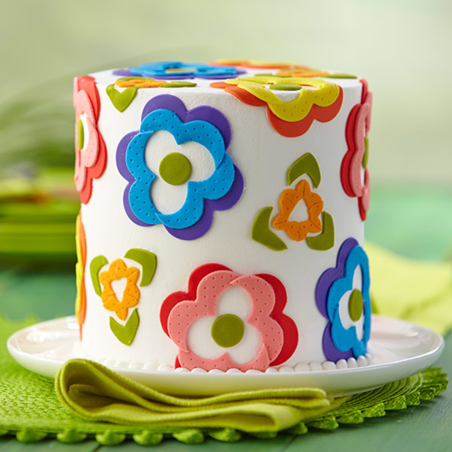 Jelly Belly Flower Cake - Glorious Treats