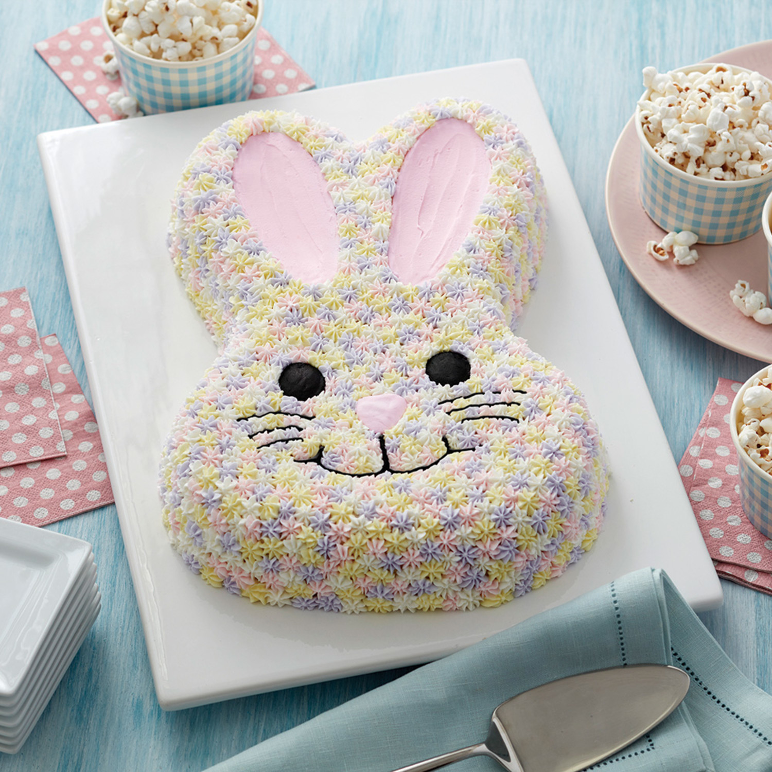 Easy Bunny Cake Recipe - BettyCrocker.com