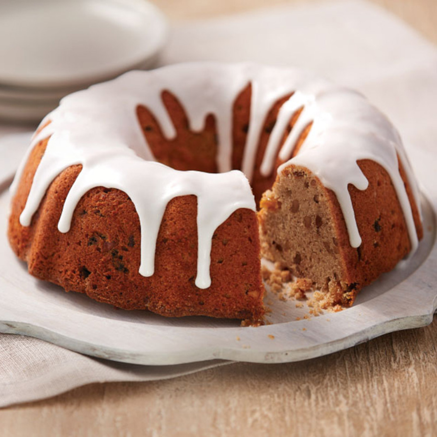 Applesauce Chocolate Chip Cake - Cookie Madness