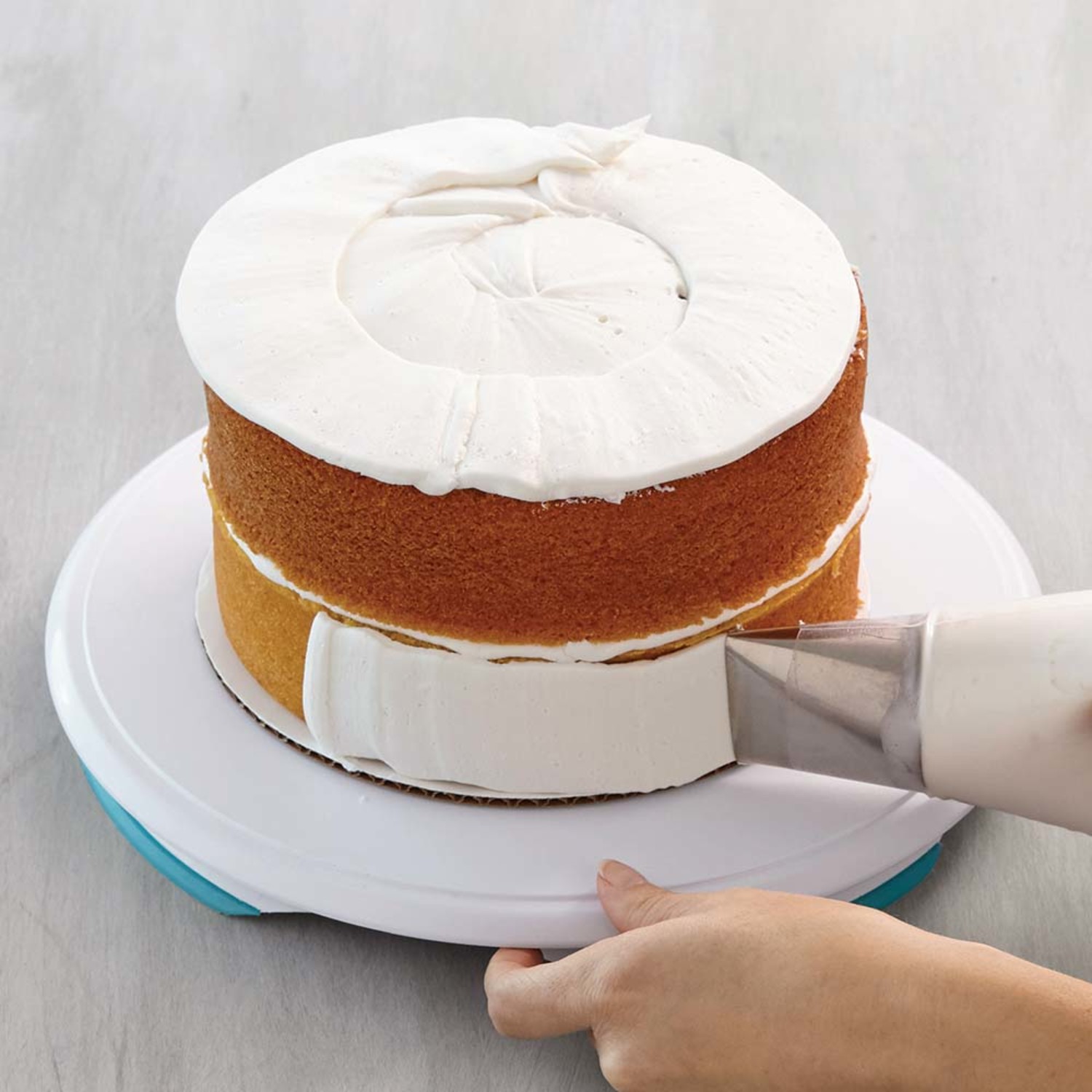 How to Ice a Cake with Tip #789