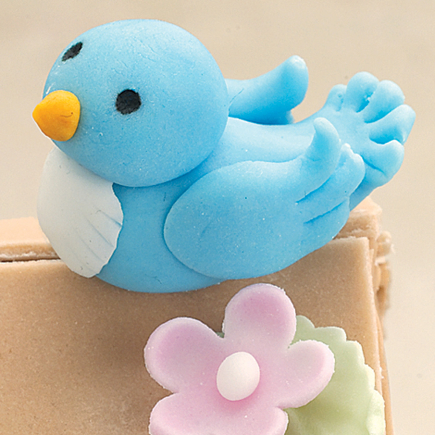 Fondant Blue Bird