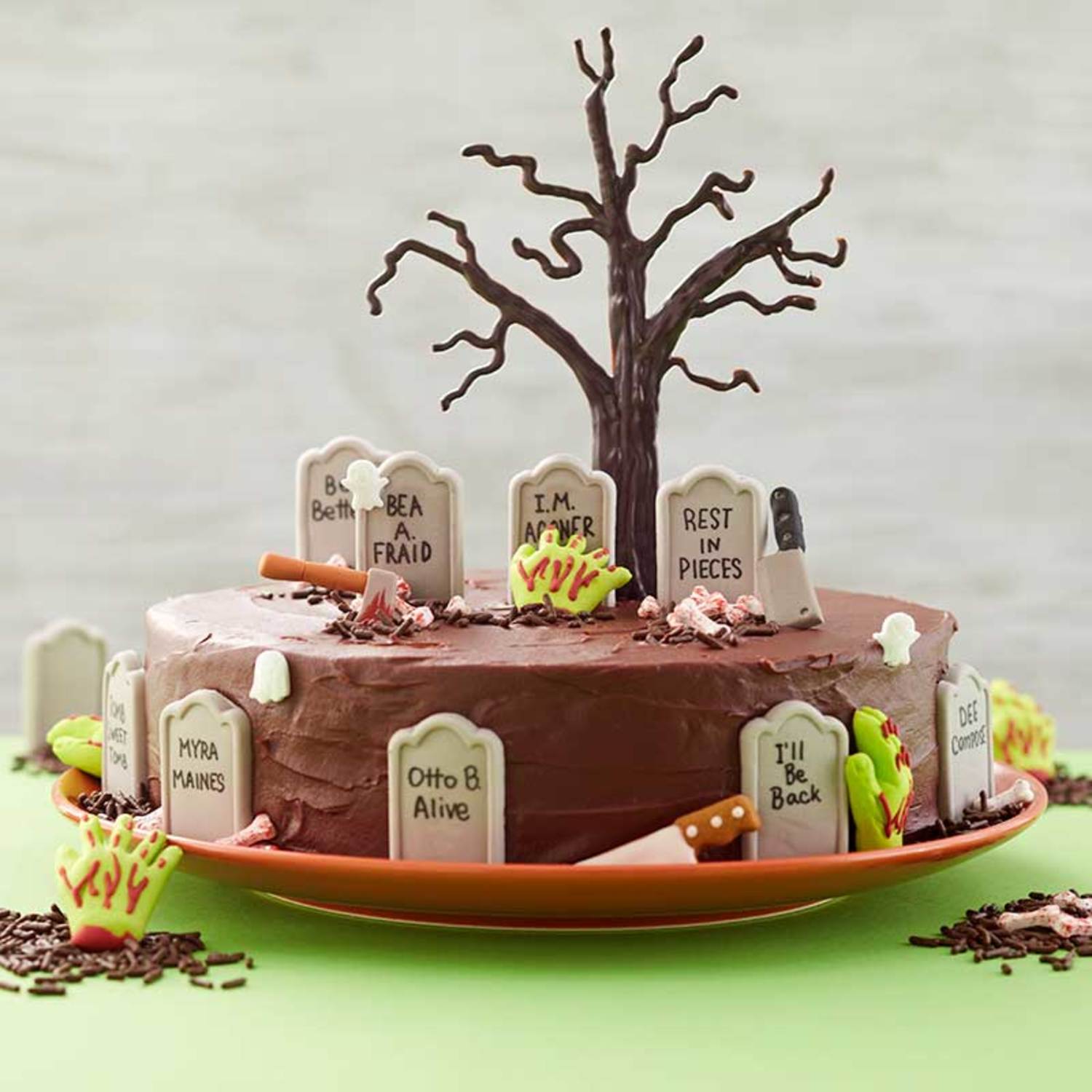 Sign From Above Cake (Halloween Cake) - The Scran Line