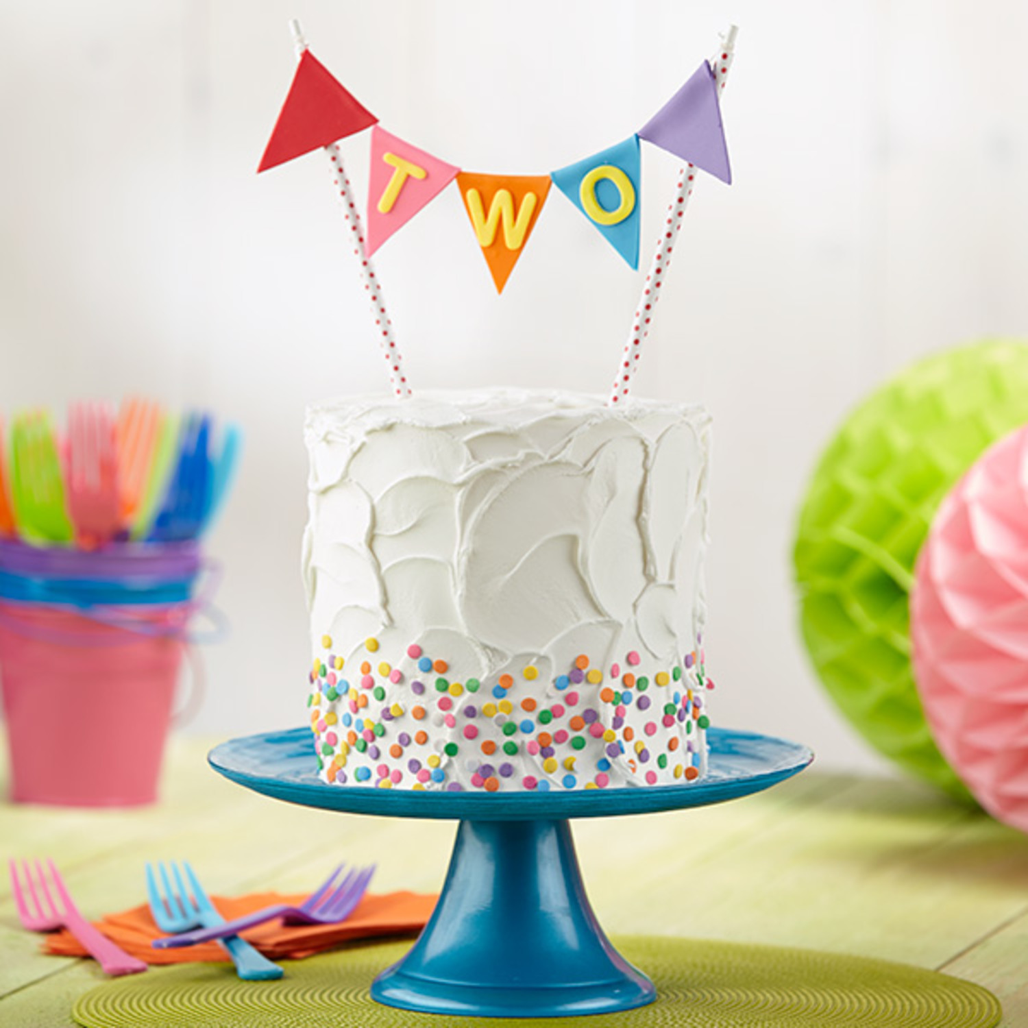 Birthday Cake Bunting | Skip To My Lou