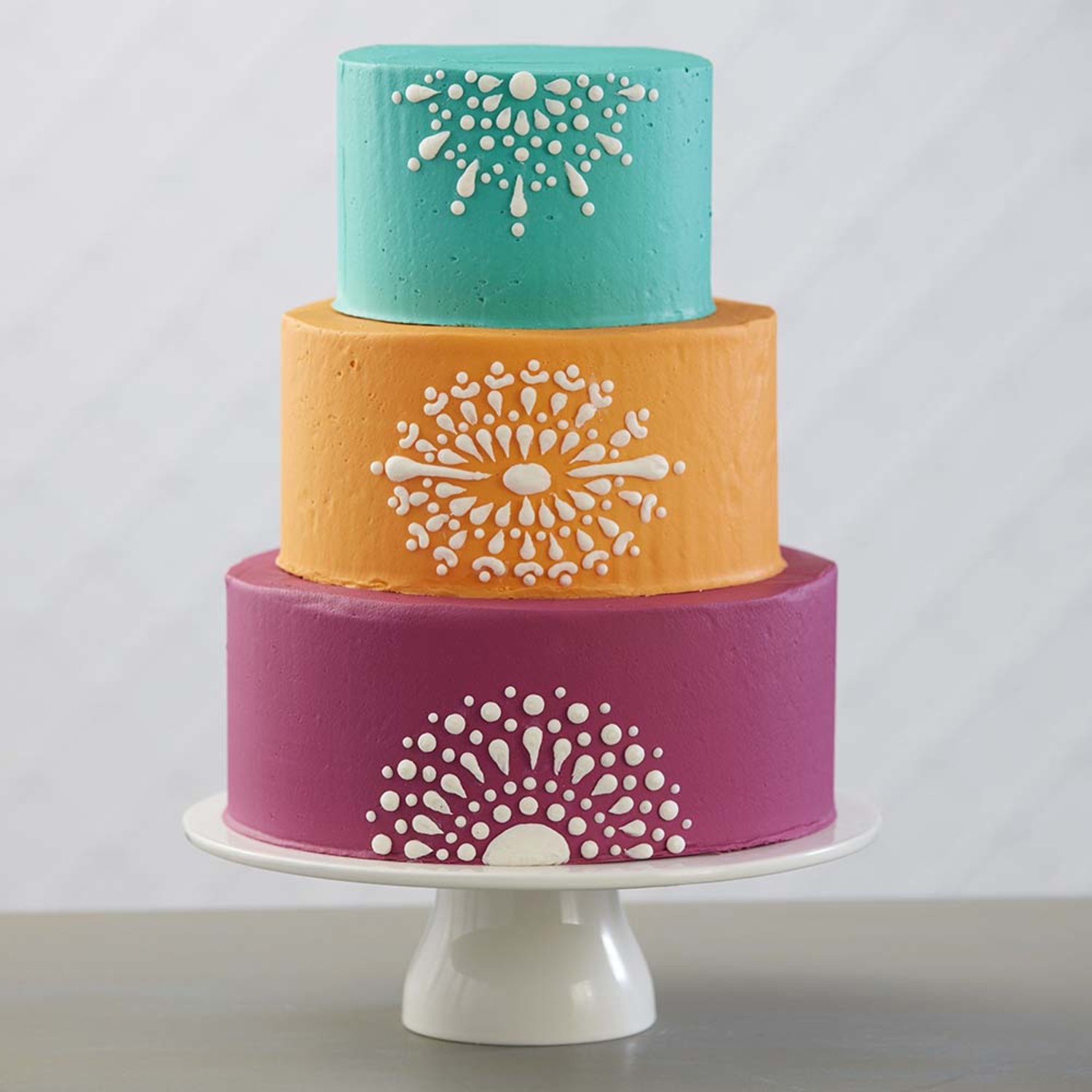 3 Tier Confetti Cake | Free Gift & Delivery