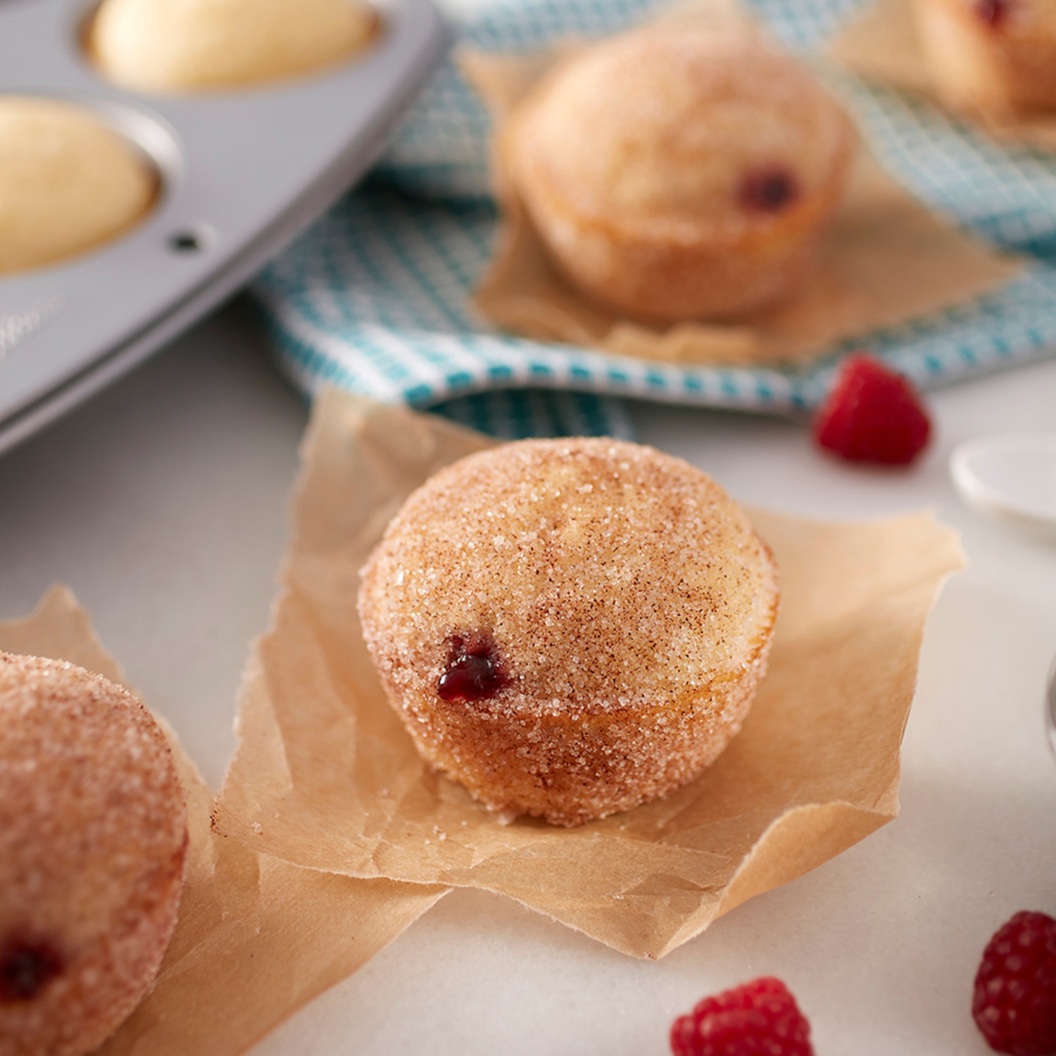 Jelly Donut Muffins