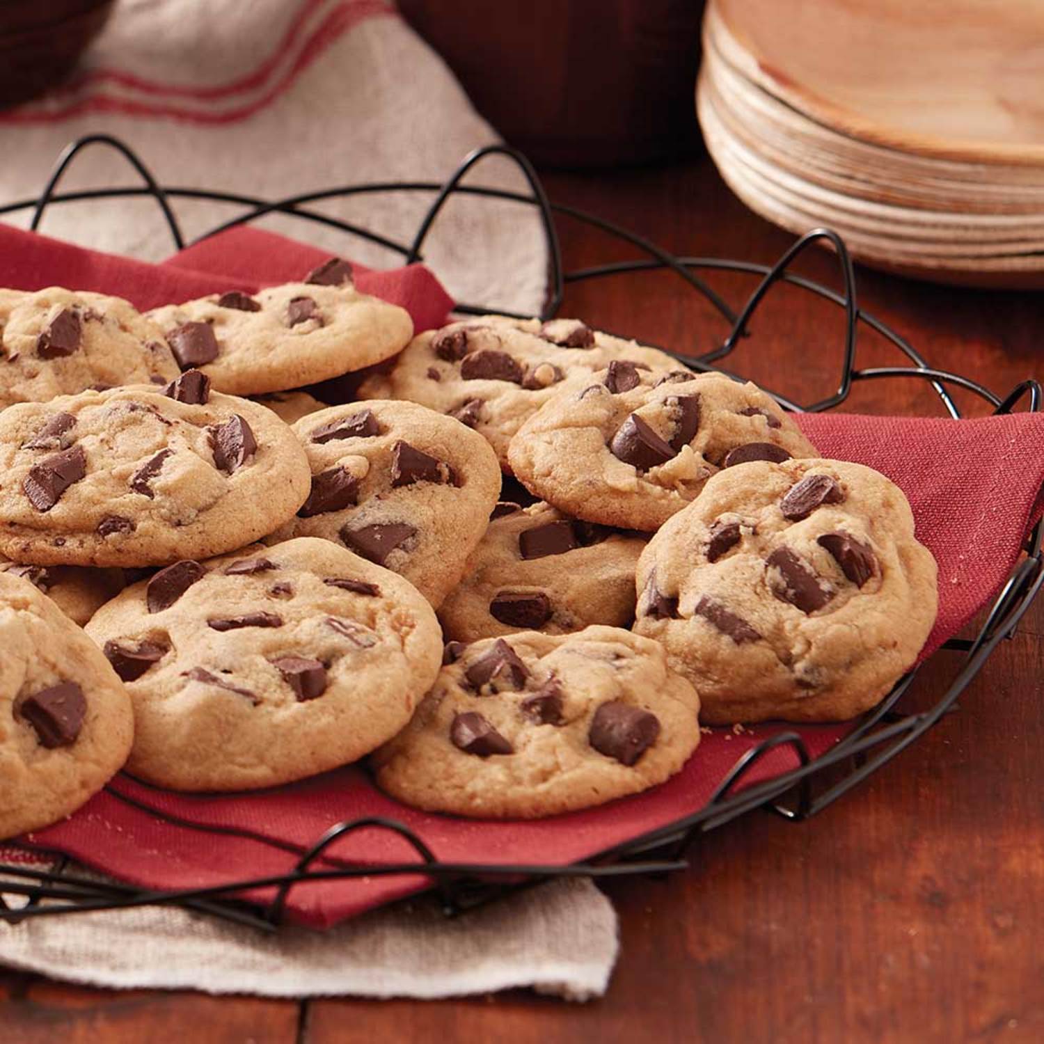 Old Fashioned Chocolate Chunk Cookies