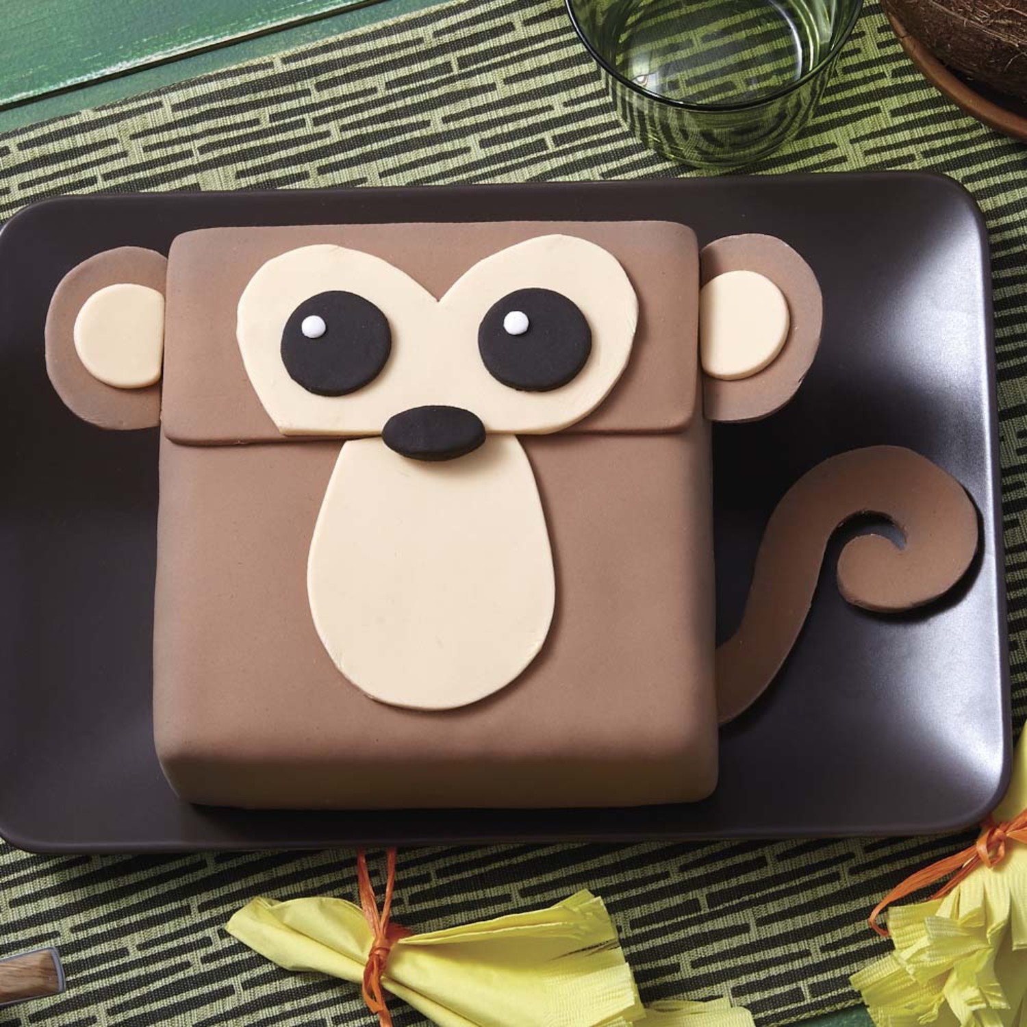 Fondant Monkey Cake