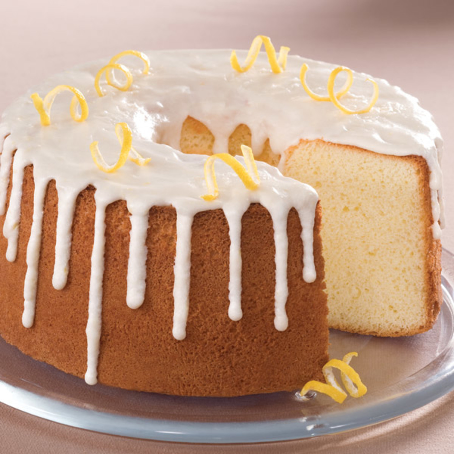 Corn Flour and Orange Blossom Chiffon Cake Recipe | MyRecipes