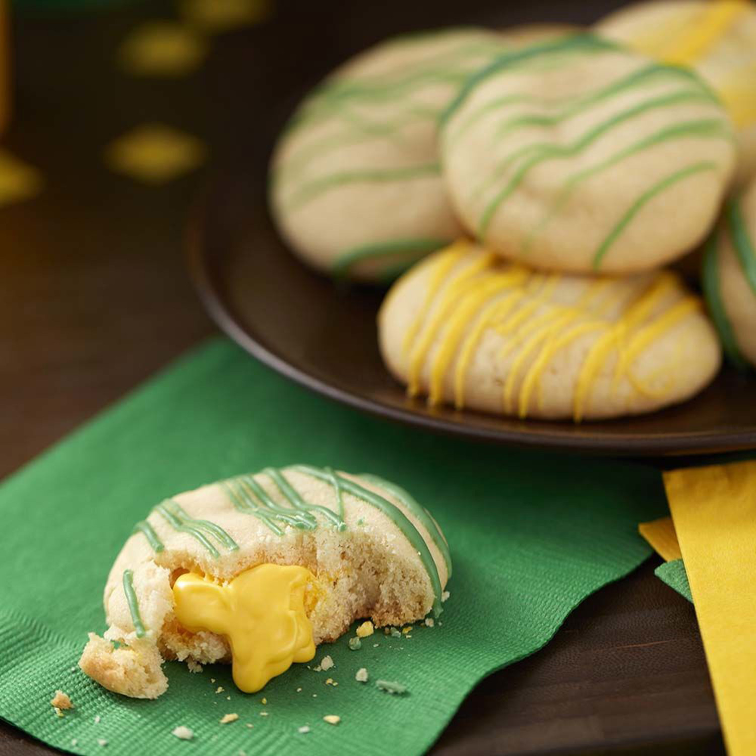 Surprise Inside Candy Melts Stuffed Cookies