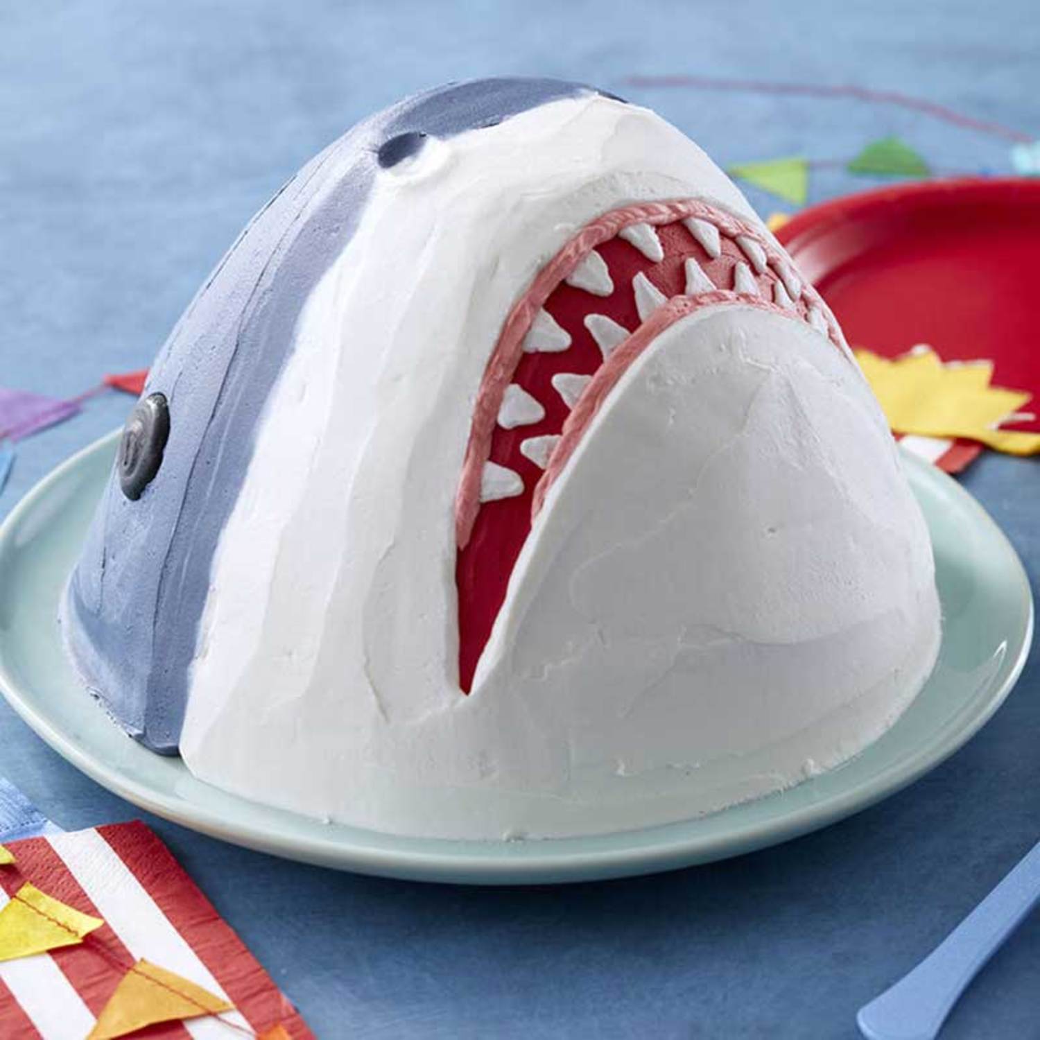 easy shark cake