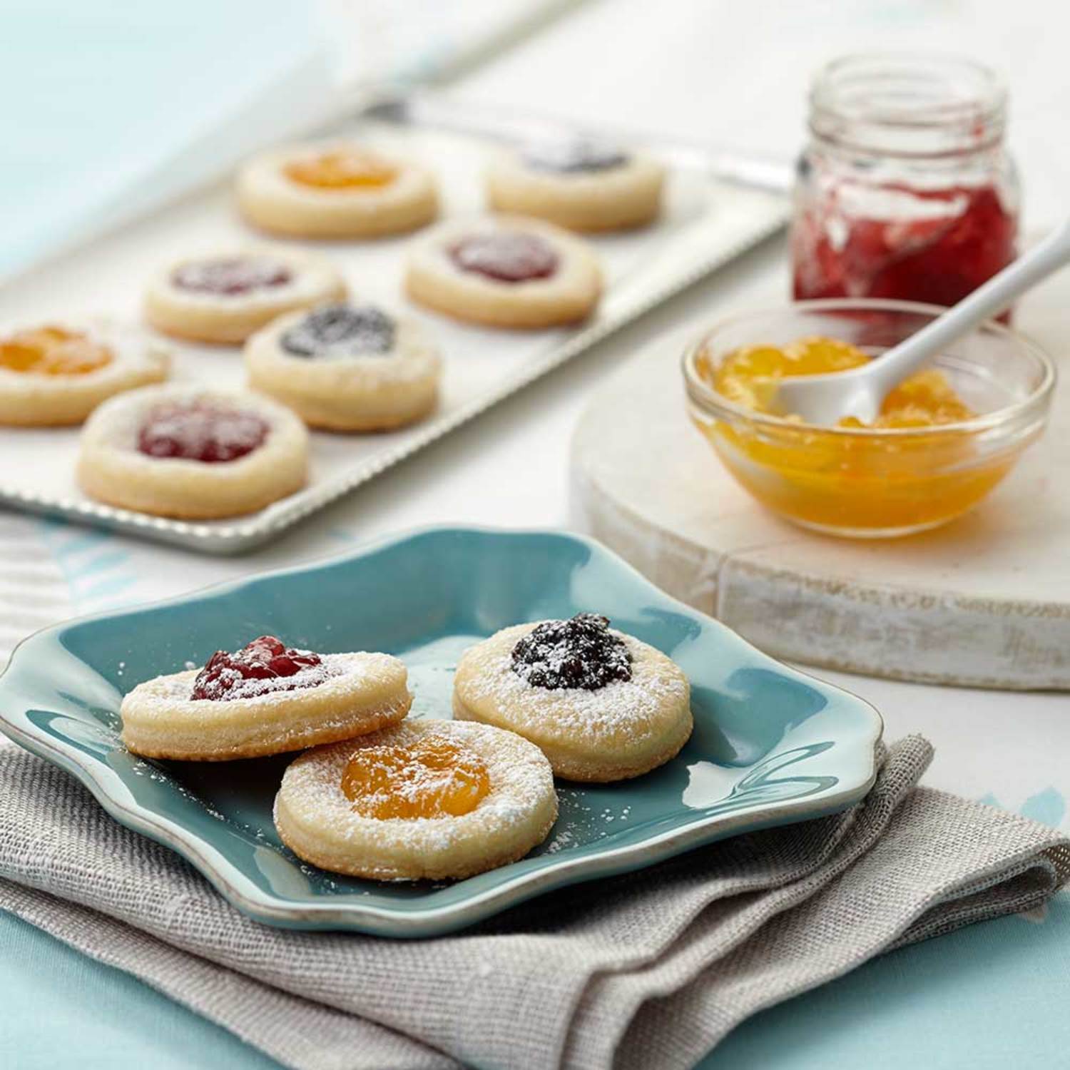 Kolachy Cookies (Polish Kołaczki)