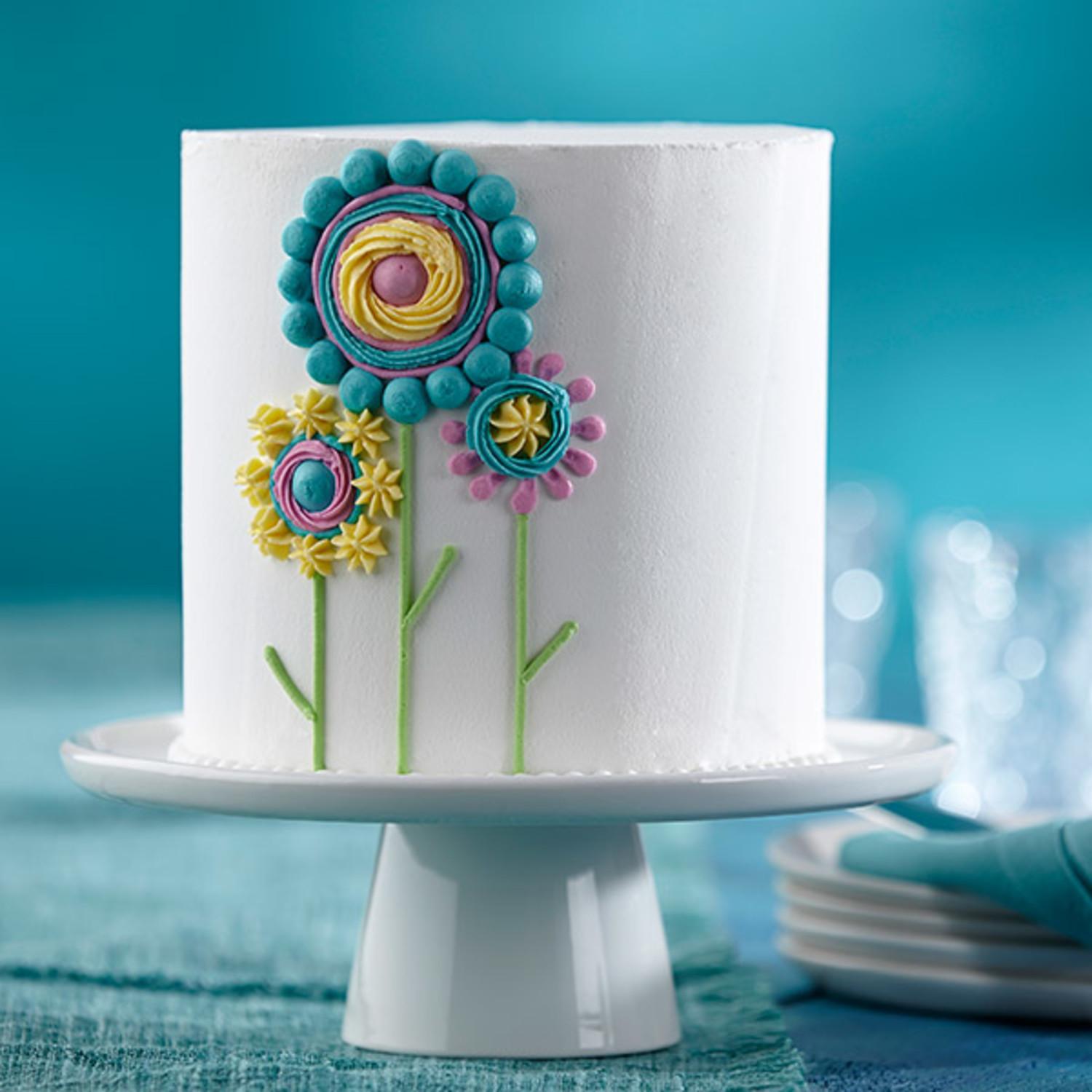 Simple cake design