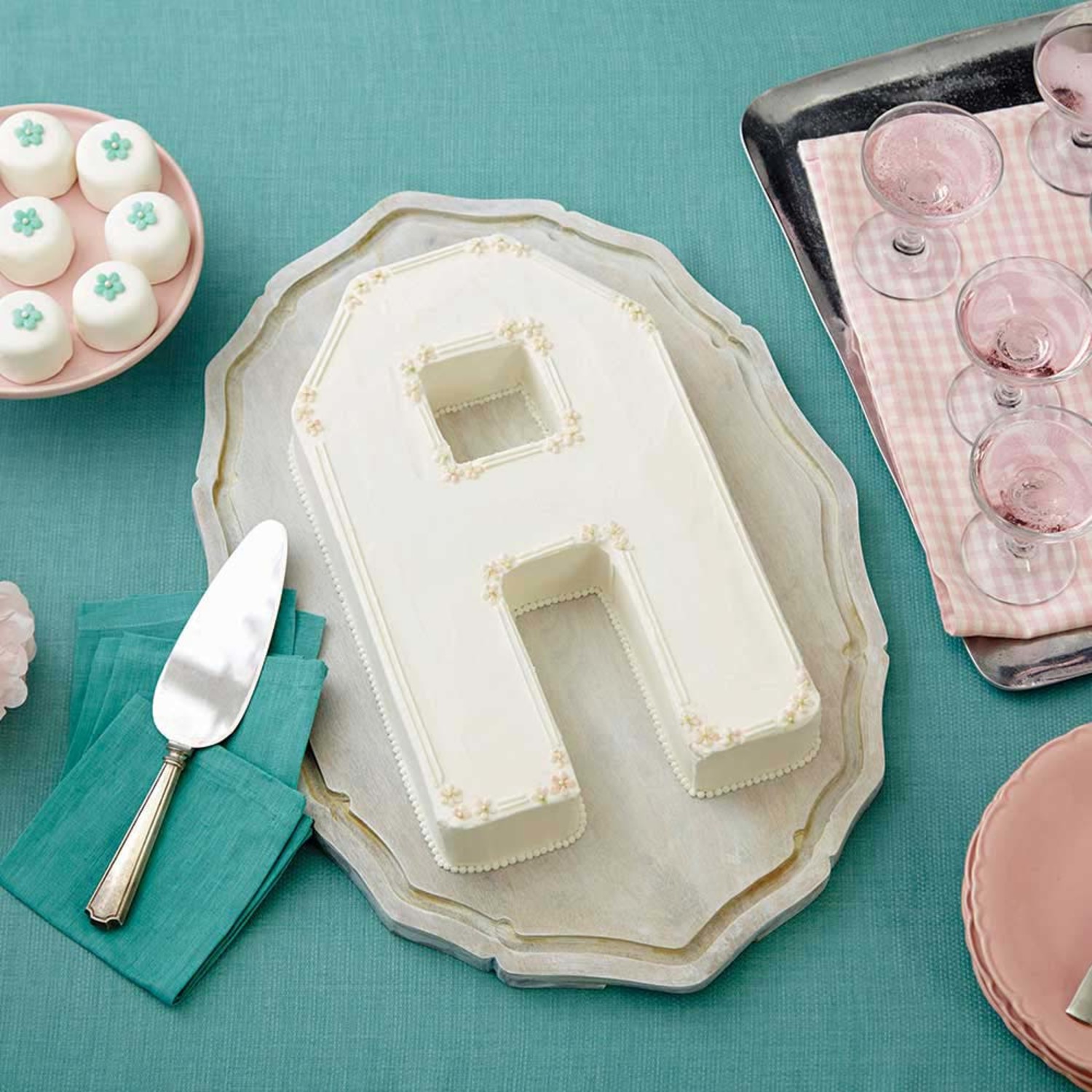 How to Use the Letters and Numbers Cake Pan, Wilton's Baking Blog