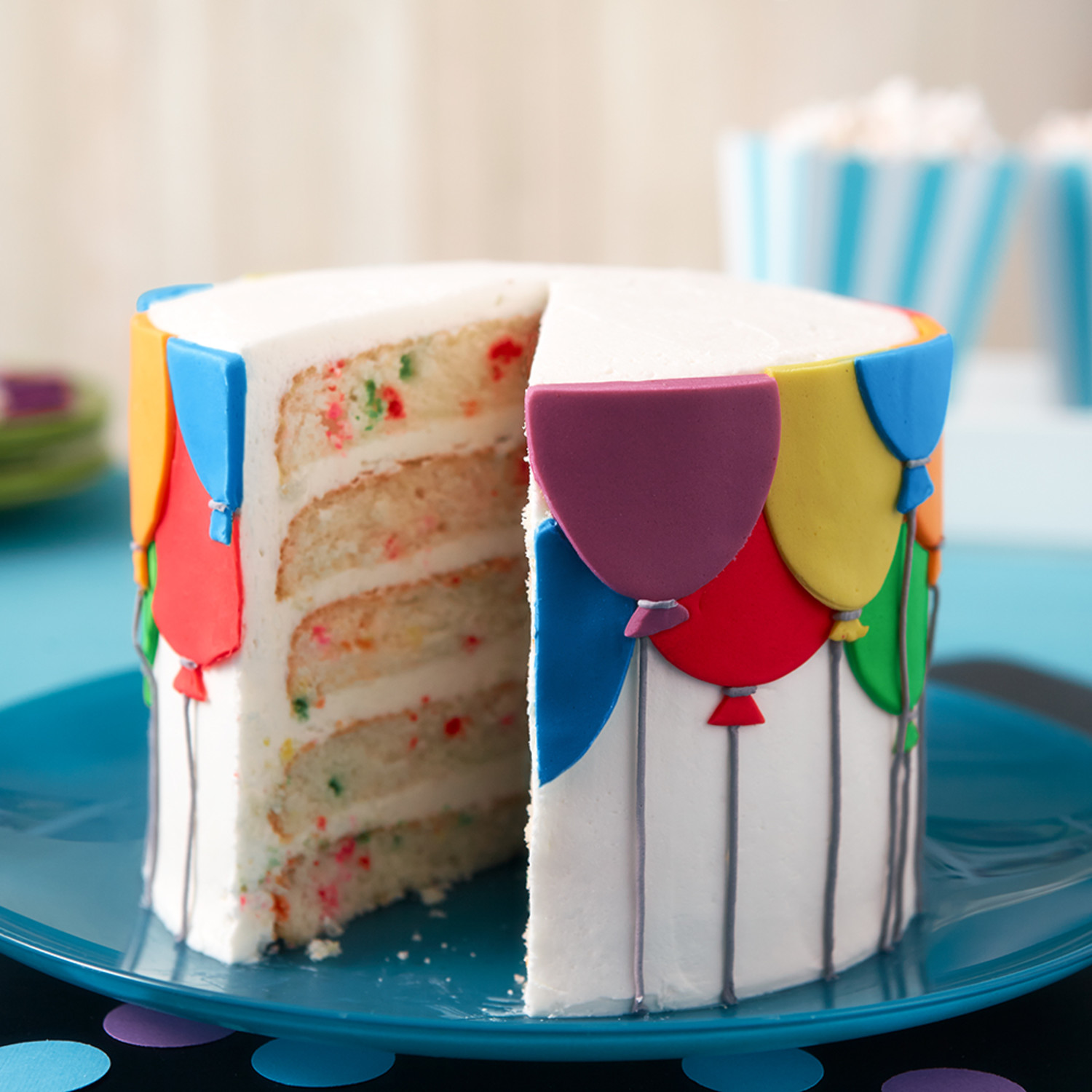 Happy Birthday Balloon Cake Recipe 