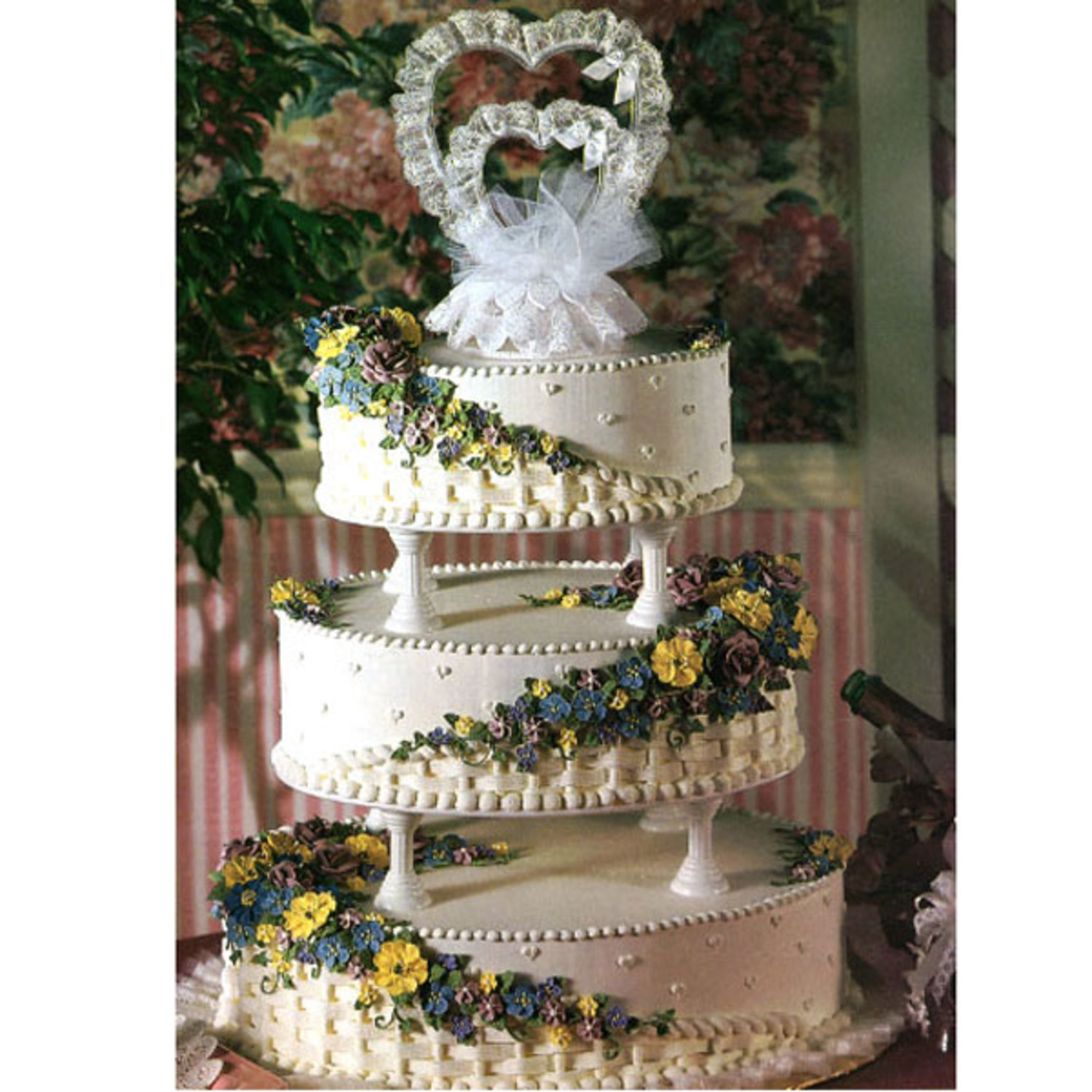 Easy Wilton Wedding Cakes Anniversary/wedding Cake On Wilton Garden