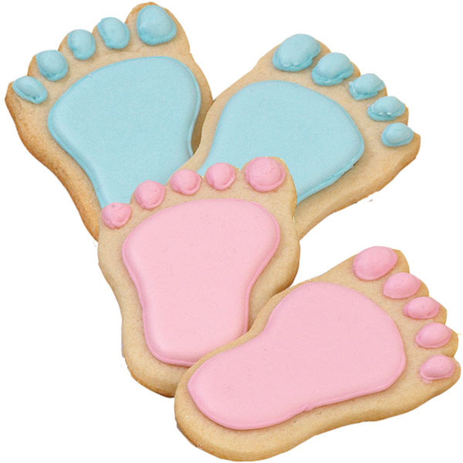 baby Footprints cookie cutter baby shower party favors newborn