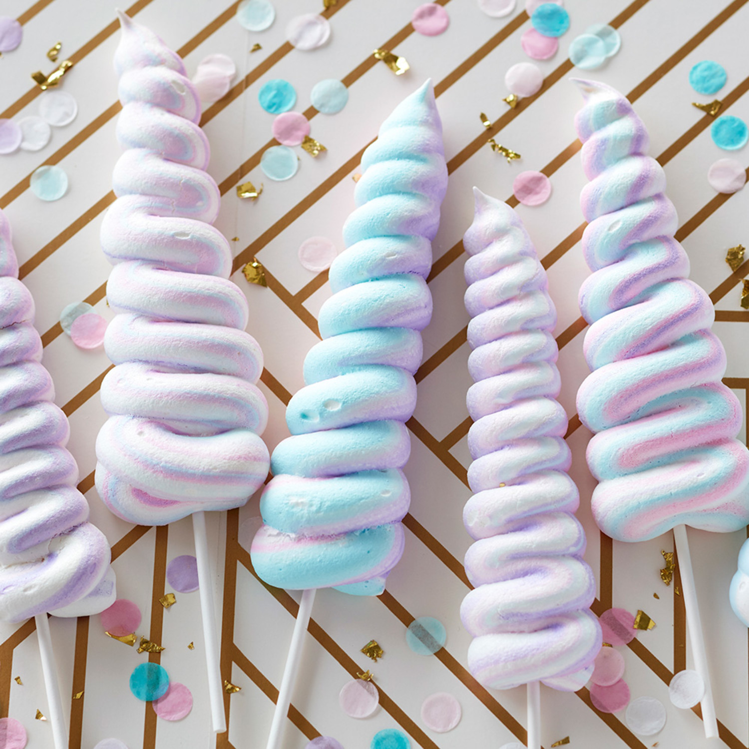 Meringue Unicorn Horns