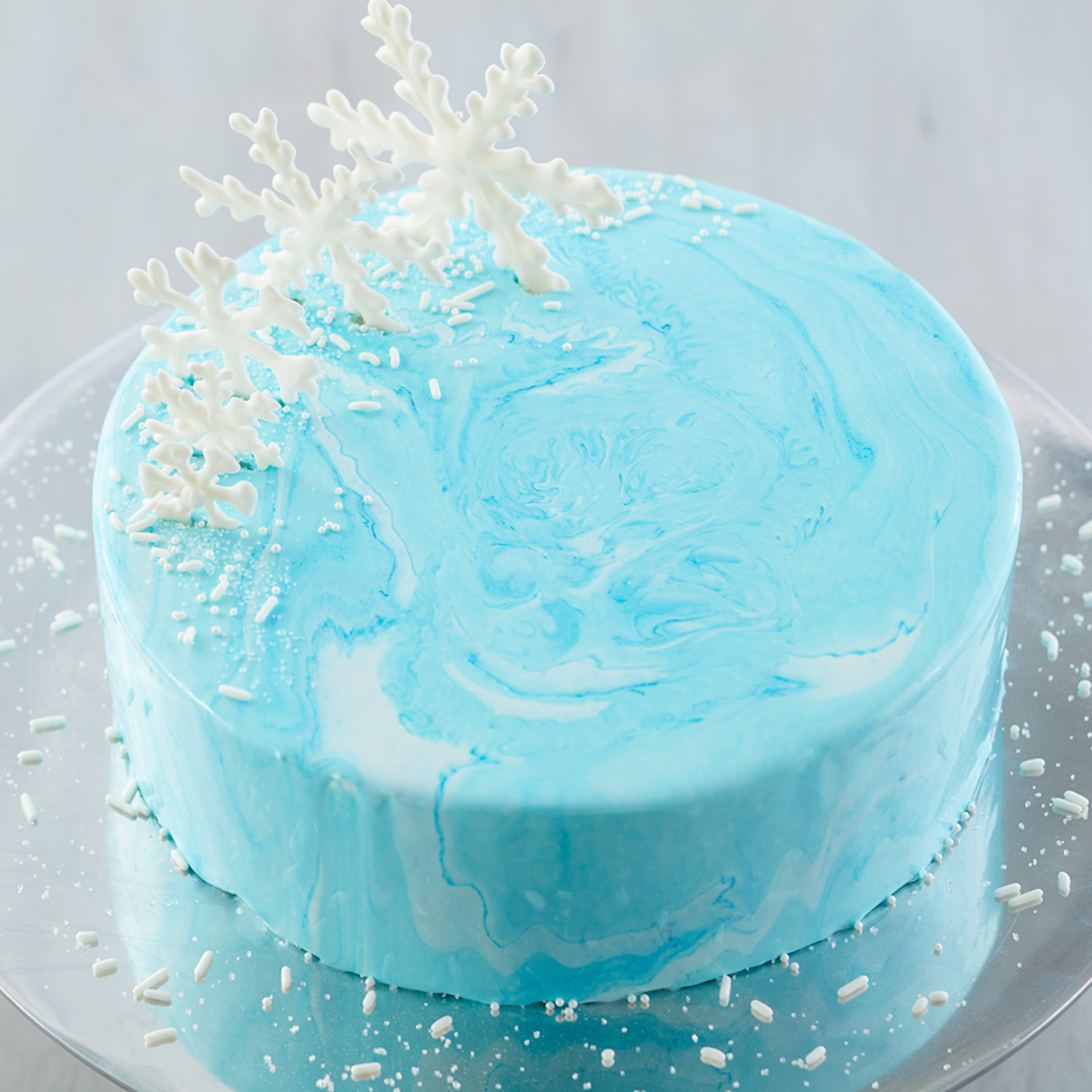 Buttercream Galaxy Cake with step-by-step tutorial - Baran Bakery