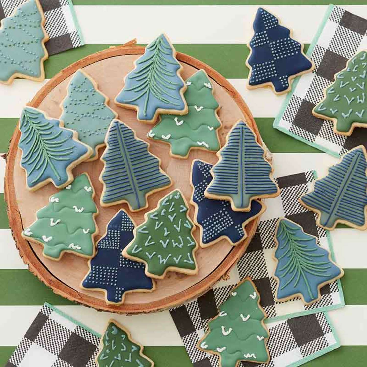Christmas Tree Cookies - Wilton