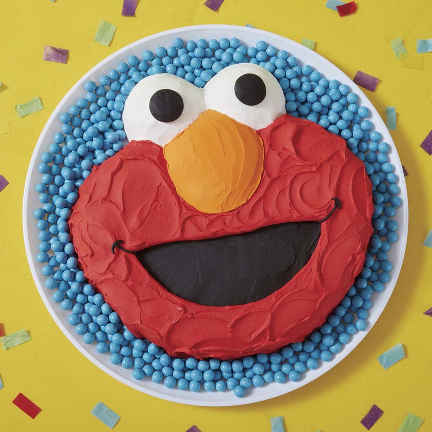 sesame street happy birthday cake