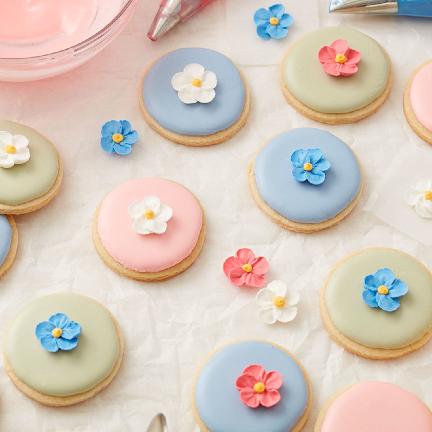 Forget-Me-Not Cookies