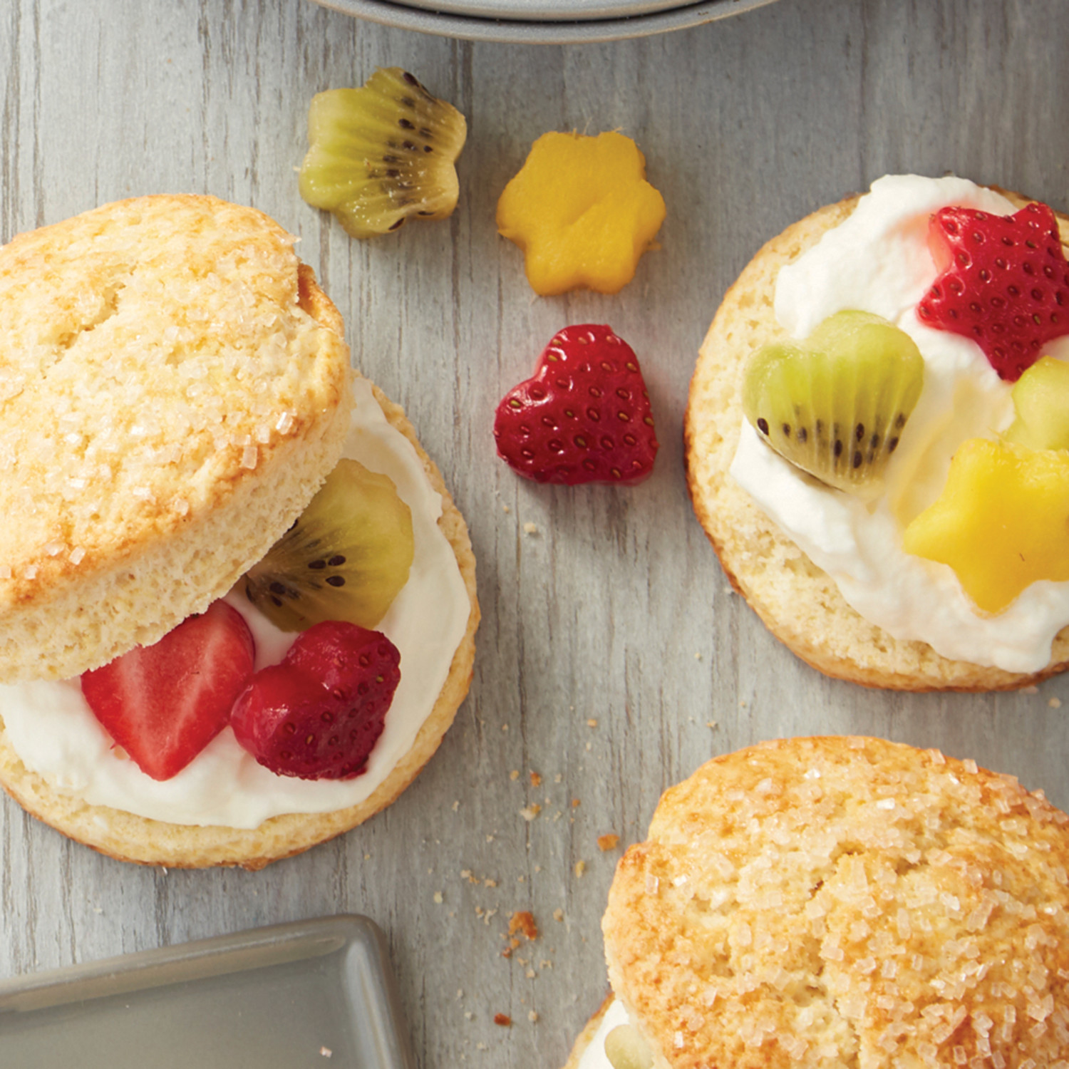 Sweet Fruit Shortcakes