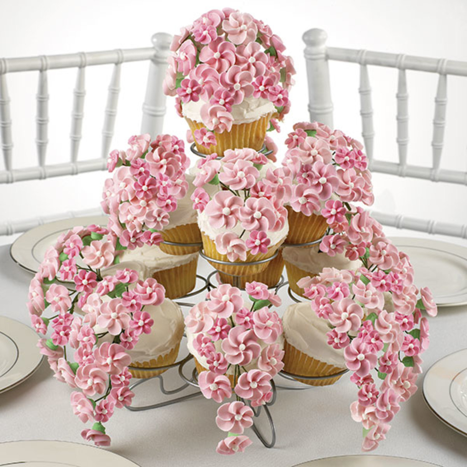 Festive Florals Cupcakes