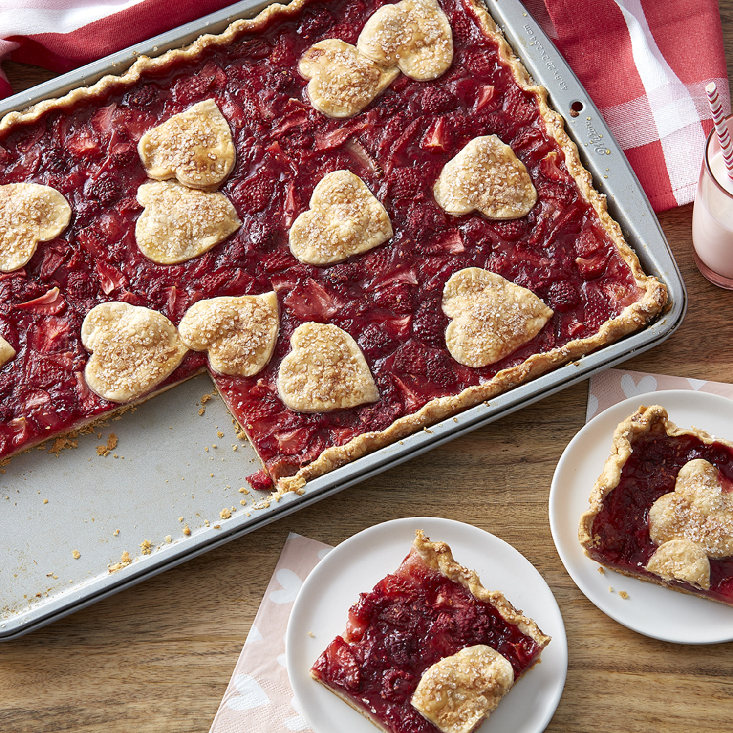 Strawberry Raspberry Pie Recipe