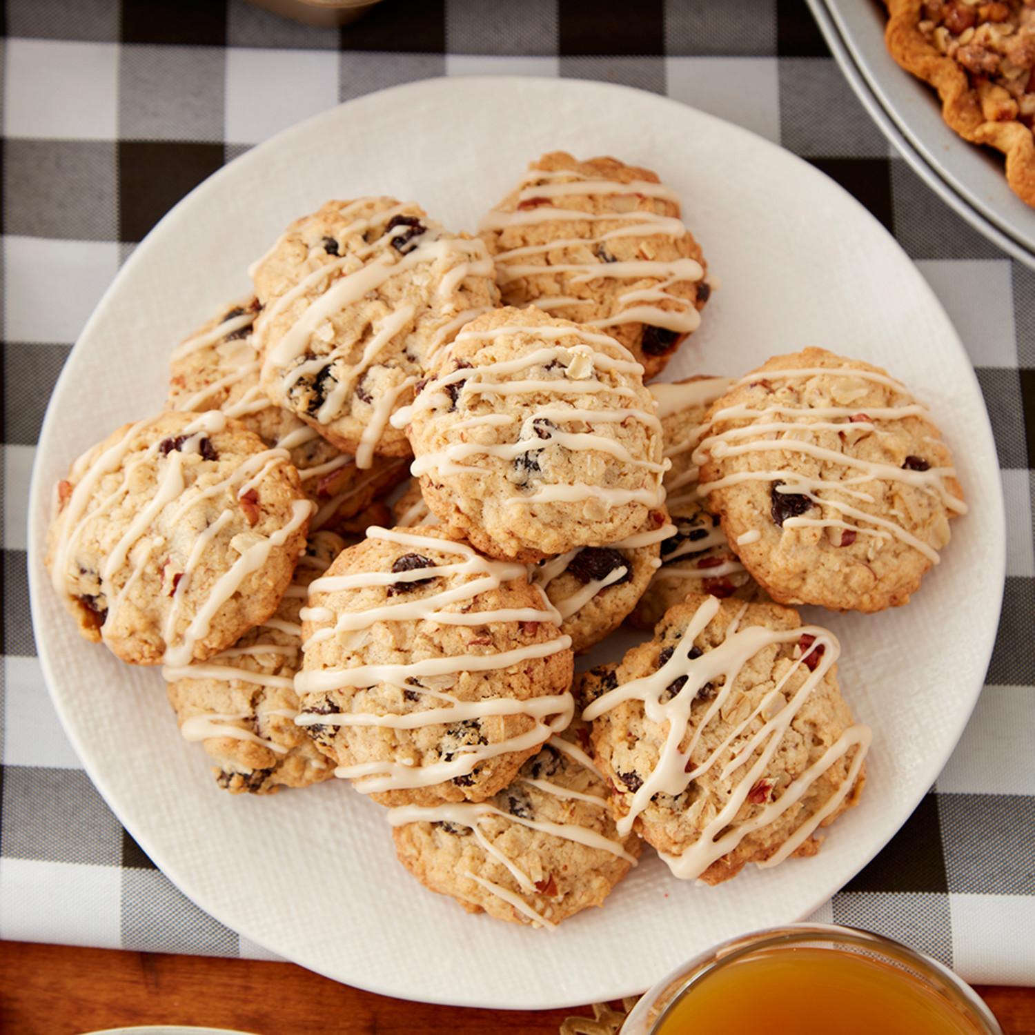 Maple and Brown Sugar Oatmeal Cookies