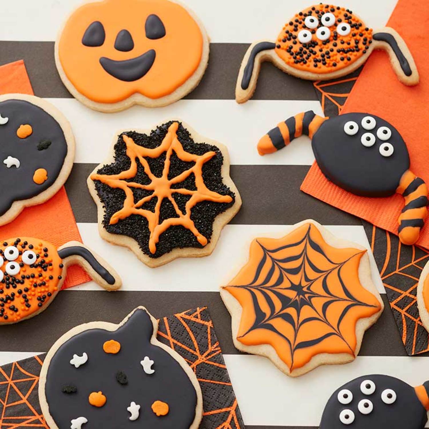 Easy Halloween Sugar Cookies