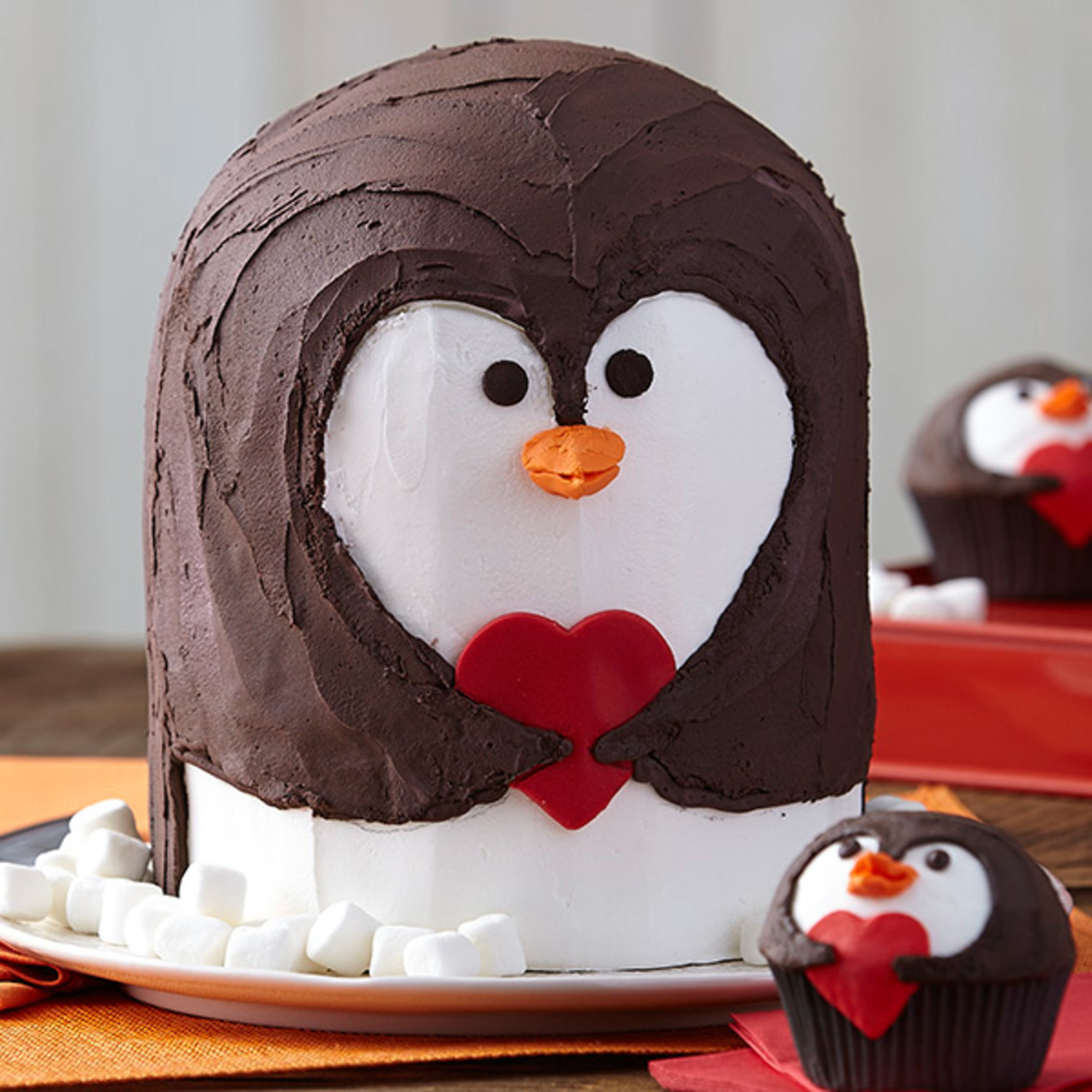 Penguin Cake Holiday Fun