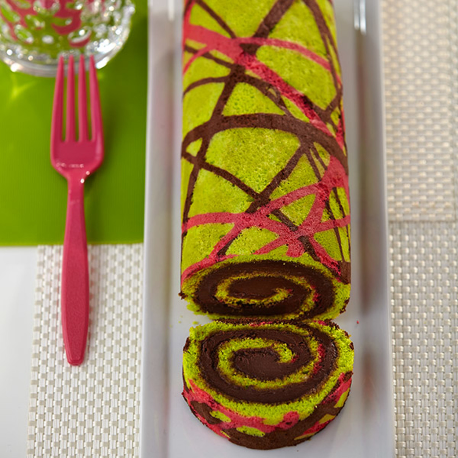 Chocolate Raspberry Swiss Roll with the Most Delicious Raspberry Cream -  Cake by Courtney