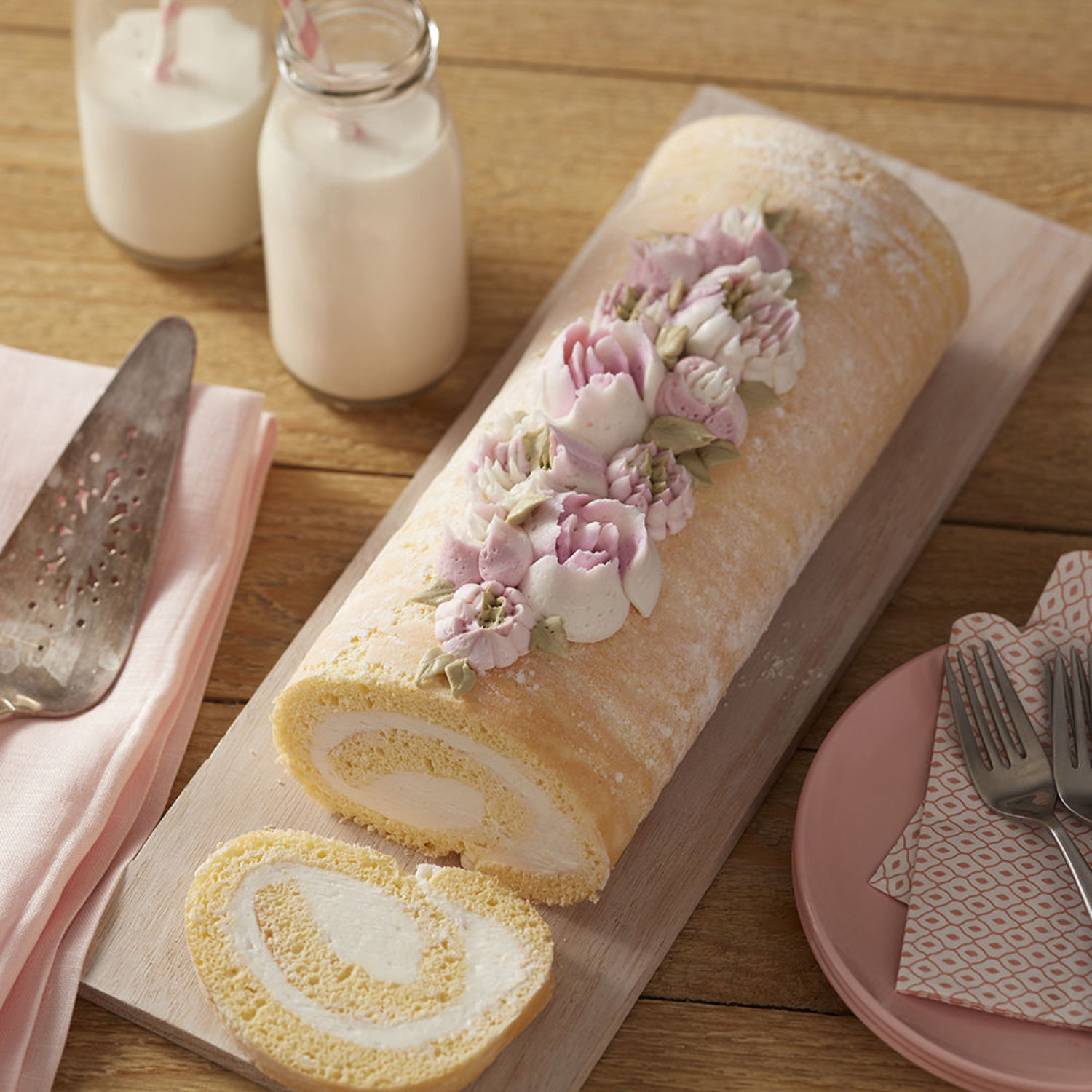 Jelly Roll Yellow Sponge Cake - Wilton