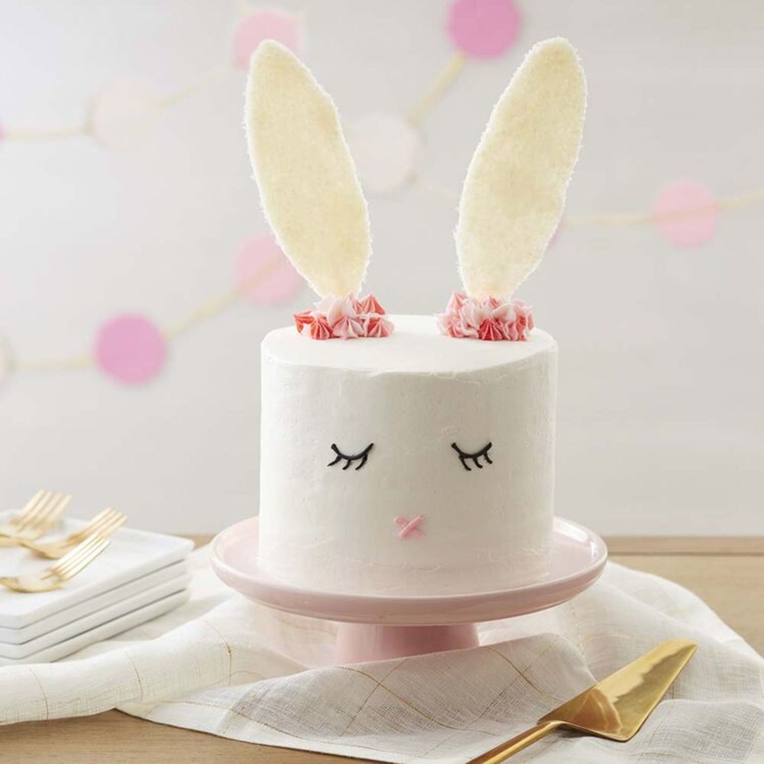 Amazon.com: LaVenty 10 PCS Pink Bunny Birthday Party Supplies Bunny  Birthday Cake Decorations Rabbit Birthday Cake Decorations Rabbit Party  Supplies Bunny Party Favors : Grocery & Gourmet Food