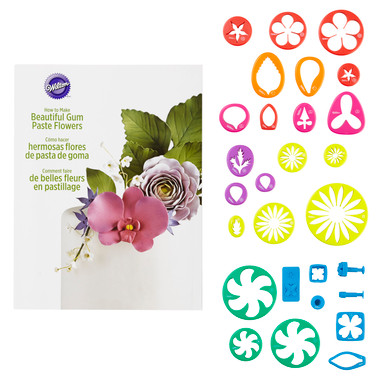 Wilton+Gum+Paste+Flower+Making+Kit+32+Pieces+W1907117 for sale online