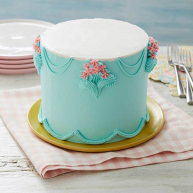 Vanilla Velvet Cake - My Cake School