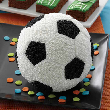 Send Chocolate Fondant Football Cake Online - GAL22-109950 | Giftalove