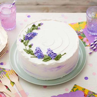 49 Cute Cake Ideas For Your Next Celebration : Lavender Cake | Unique  birthday cakes, Candy birthday cakes, Creative birthday cakes