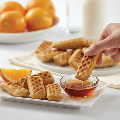 Waffle sticks – try small things