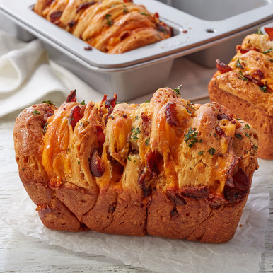 Quick Mini Cheddar Cheese Loaves - Who Needs A Cape?