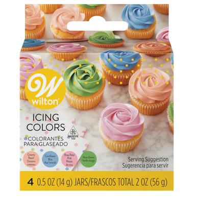 Wilton´s Neon Gel Food Colors Test in Fondant and Buttercream 