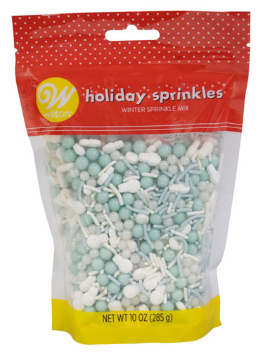 Wilton 0.9 oz Christmas Snowflake Sprinkles - Bakeware