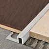 Aluminium square tile edge trim for floors